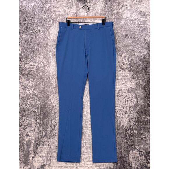 Peter Millar Crown Crafted Pants 35 x 34 Mens Lunar Stretch Performance Golf